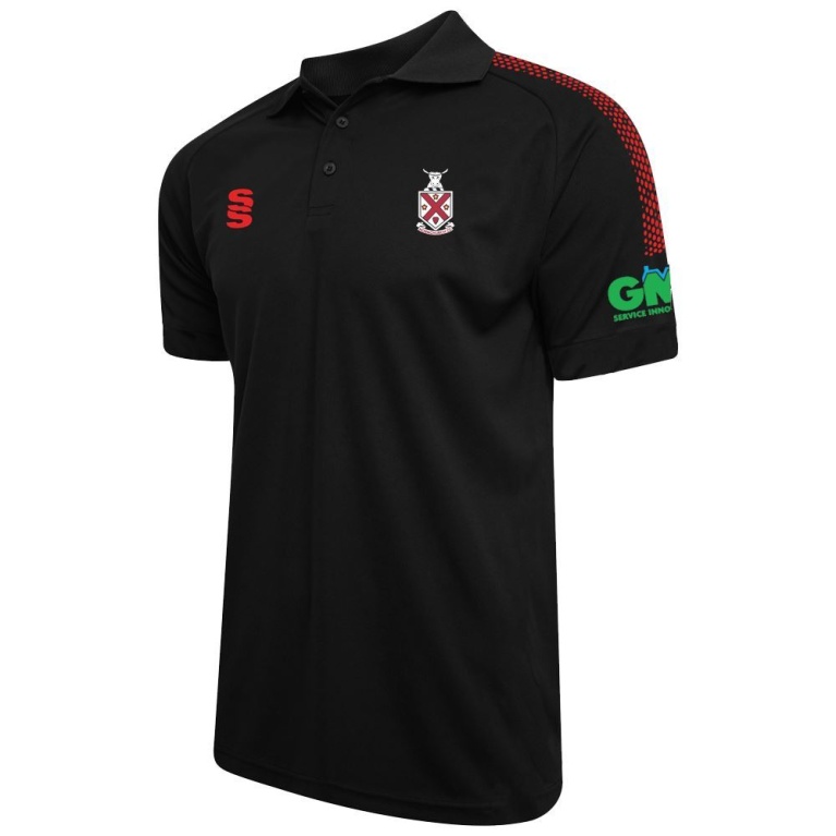 Hornchurch CC - Dual Polo Shirt Black