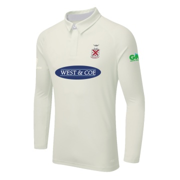 HORNCHURCH CC DUAL LONG SLEEVE CRICKET SHIRT (WOMENS)-Ivory